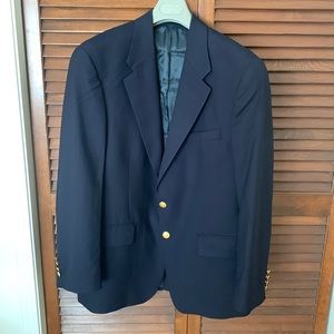 Sport Coat, Nautical Navy, Gold Buttons